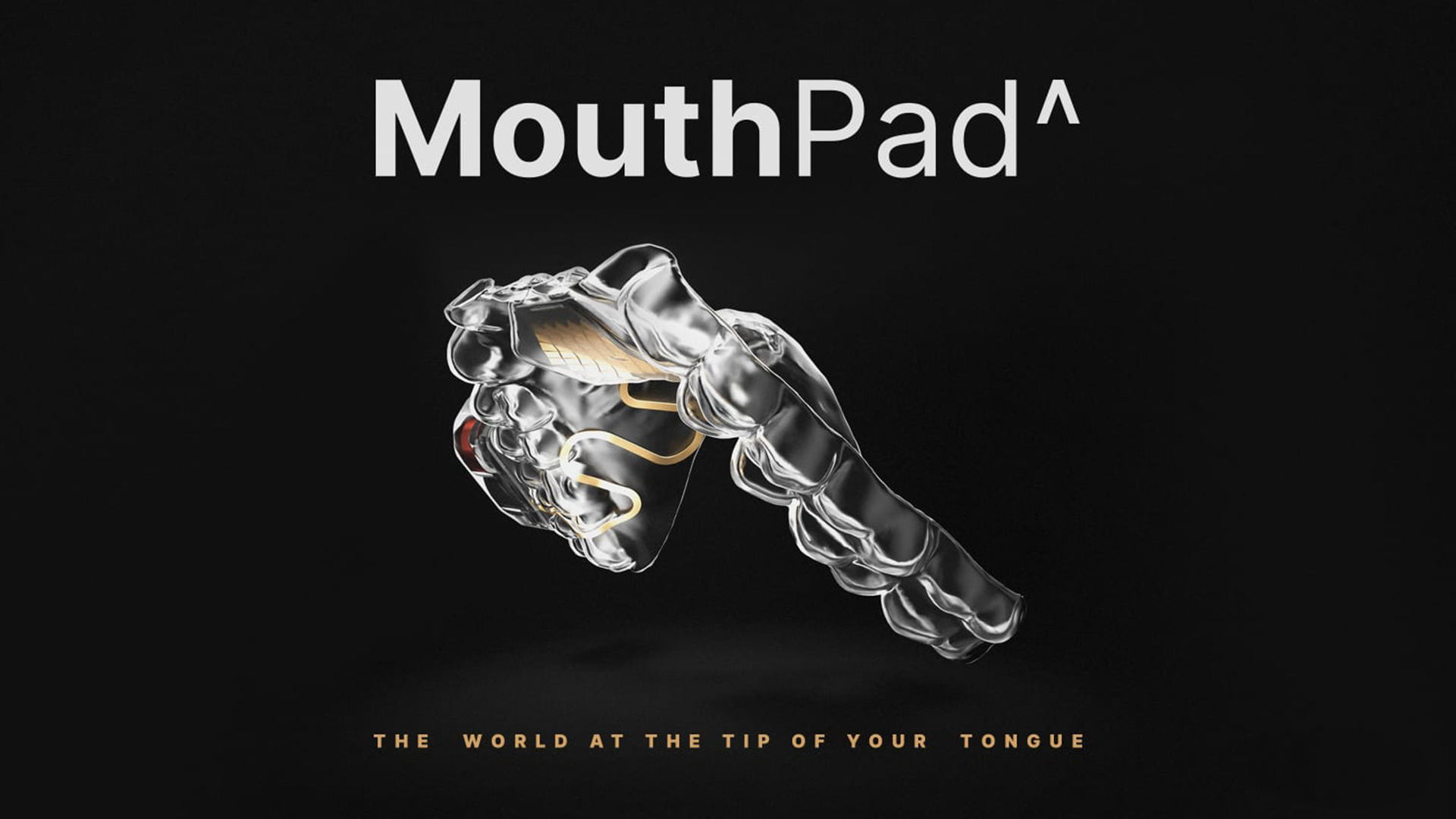 MouthPad intraoral device render