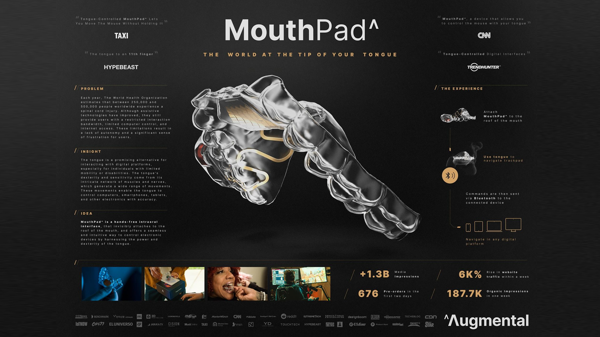 MouthPad pitch board